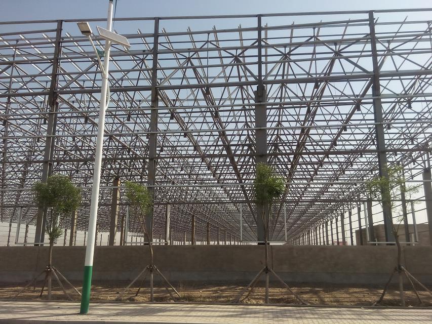 兴城汽车工业厂房网架
